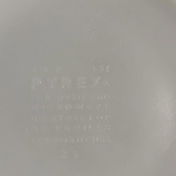 PYREX Woodland 474-B Vintage Casserole Dish 1.5L Cinderella Nesting Baking Dish - Picture 9 of 13